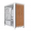 Obudowa FRAME 4000D RS Wood Mid-Tower White/Oak